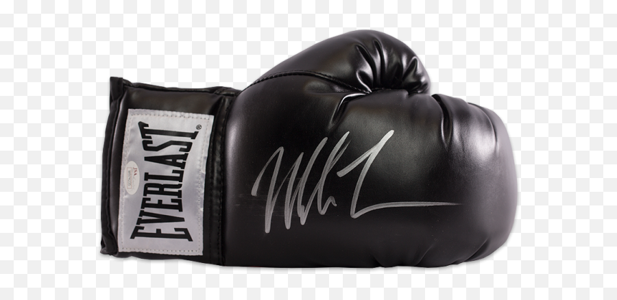 Mike Tyson Signed Black Everlast Boxing - Everlast Png,Mike Tyson Png