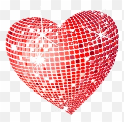 Download Hd Visit - Disco Heart Png