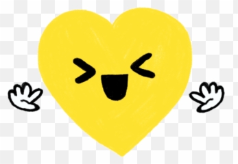 Multi Colored Heart Love Gif - Transparent Yellow png
