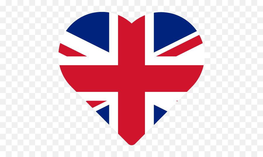 Vector Flag Of The United Kingdom - Uk Flag Heart Png,Uk Flag Png