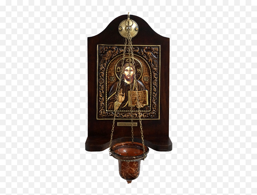 Christ - Wood Carved Iconostasis Religious Item Png,Byzantine Icon Of Christ