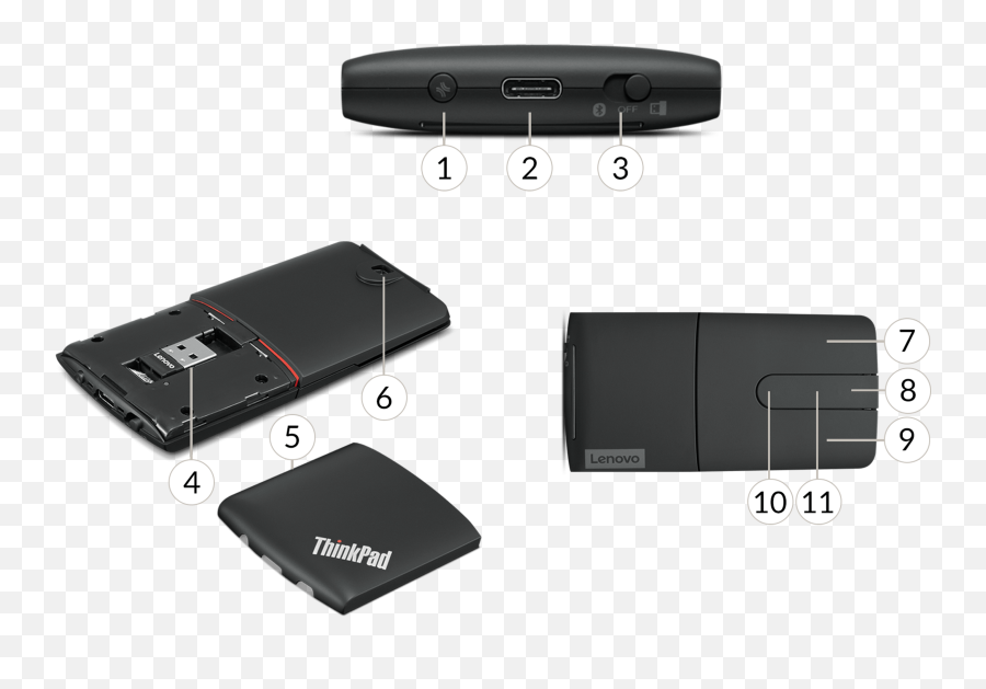 Thinkpad X1 Presenter Mouse Lenovo Us - Thinkpad X1 Presenter Mouse Png,Windows 10 Tiny Touchpad Scroll Icon