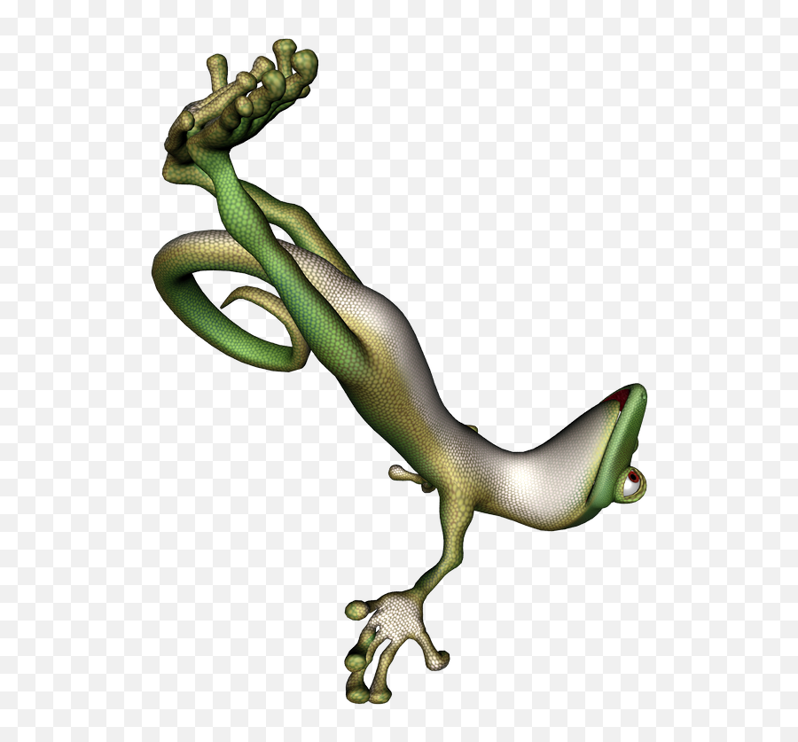Gecko Falling Png For Tubes - Crocodile,Gecko Png