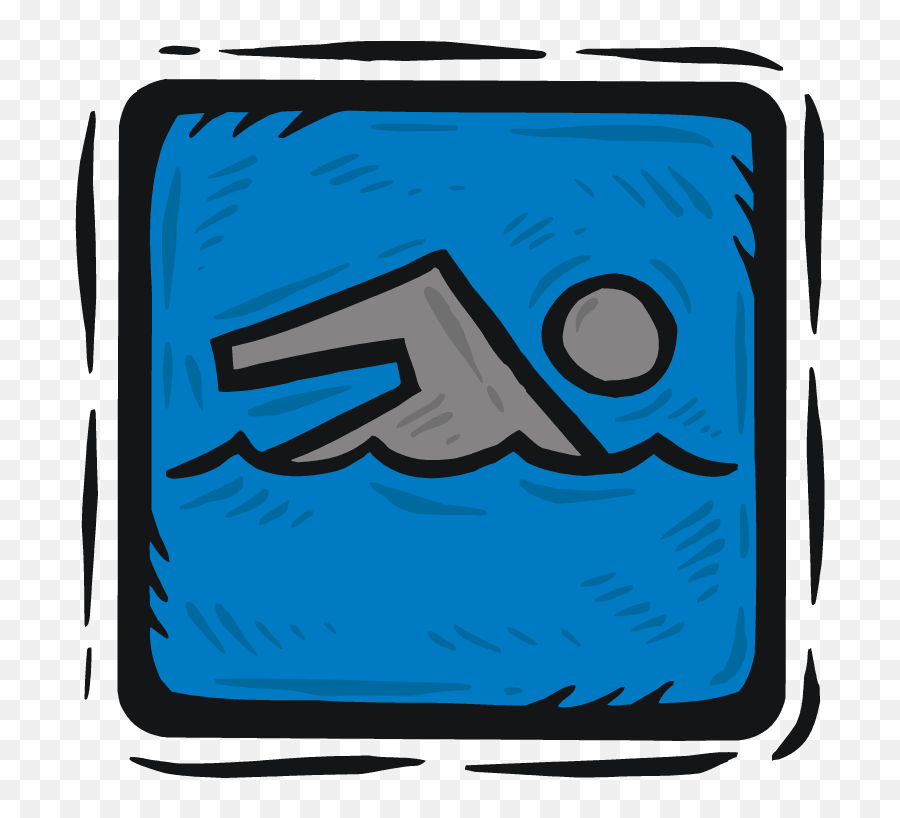 Medal Clipart Olympic Swimmer - Signs Of People Swimming Png,People Swimming Png
