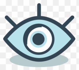 Password Eye Icon - Corona Virus Clipart Black And White png