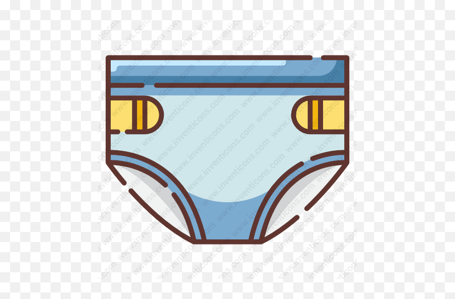 Download Diapers Vector Icon Inventicons - Diapers Icon Png,Free Baby Diapers Icon