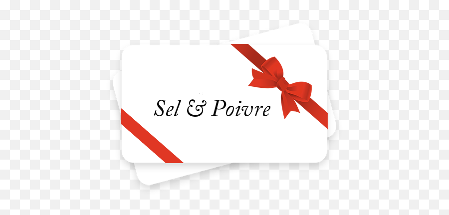 Sel Et Poivre Gift Cards - Gift Card Png,Gift Card Icon Png