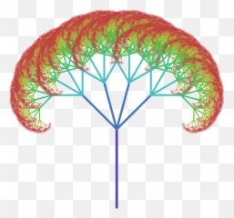 Fractal Tree Canopy - Fractal Tree Png,Tree Canopy Png