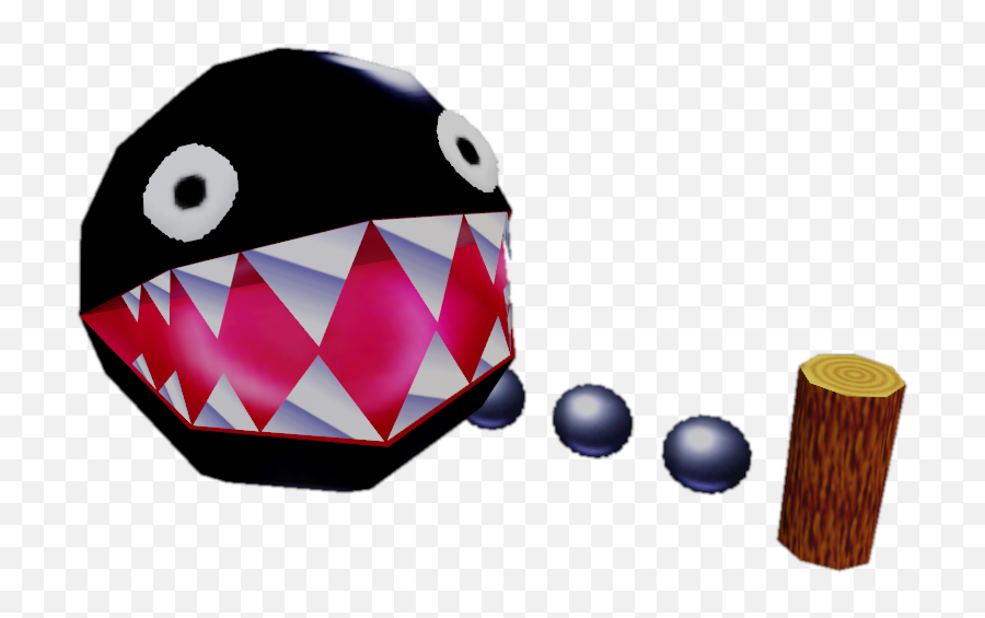 Chain Chomp Hello Kitty Items Funky Art Super Mario - Super Mario 64 Chain Chomp Png,Shy Guy Icon