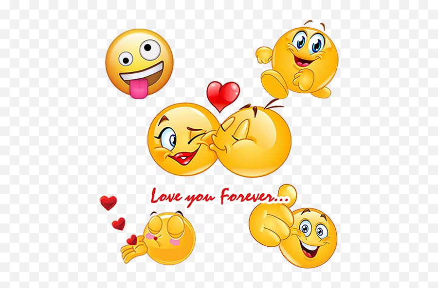 App Insights Funny Emoji Stickers For Whatsappwastickers - Kiss Love Emoji Png,Cool Emoji Transparent