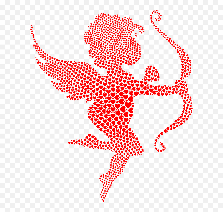 Openclipart - Clipping Culture Silhouette Cupid Cartoon Png,Cherubim Icon