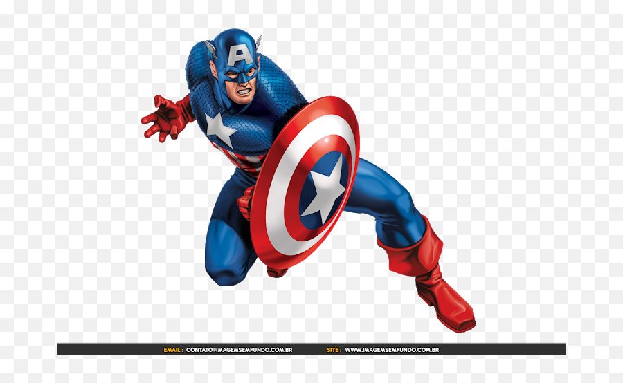 Topo De Bolo Capitao America - Marvel Super Heroes 3d Grandmasters Png,Captain America Png