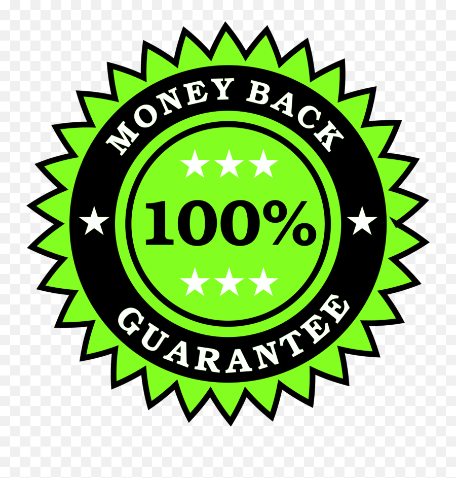 Money Back Guarantee - 100 Money Back Guarantee Free Png,Money Back Guarantee Png