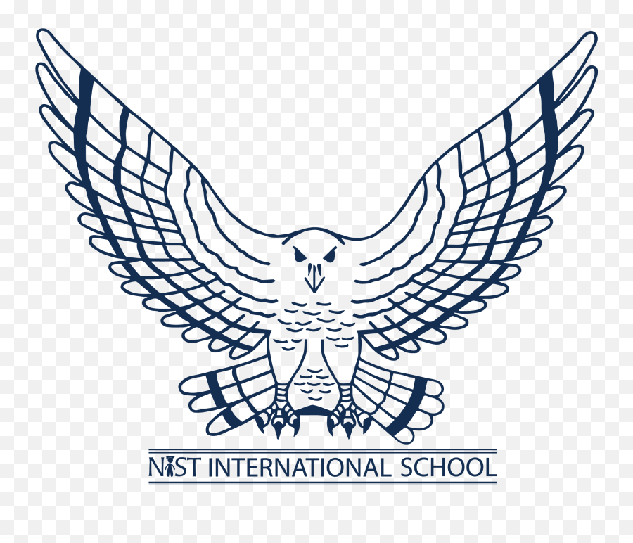 Nist International School Falcon Logo - Nist International School Logo Png,Eagle Head Logo