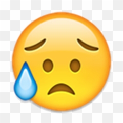 U 1f625 - Face Emoji Png