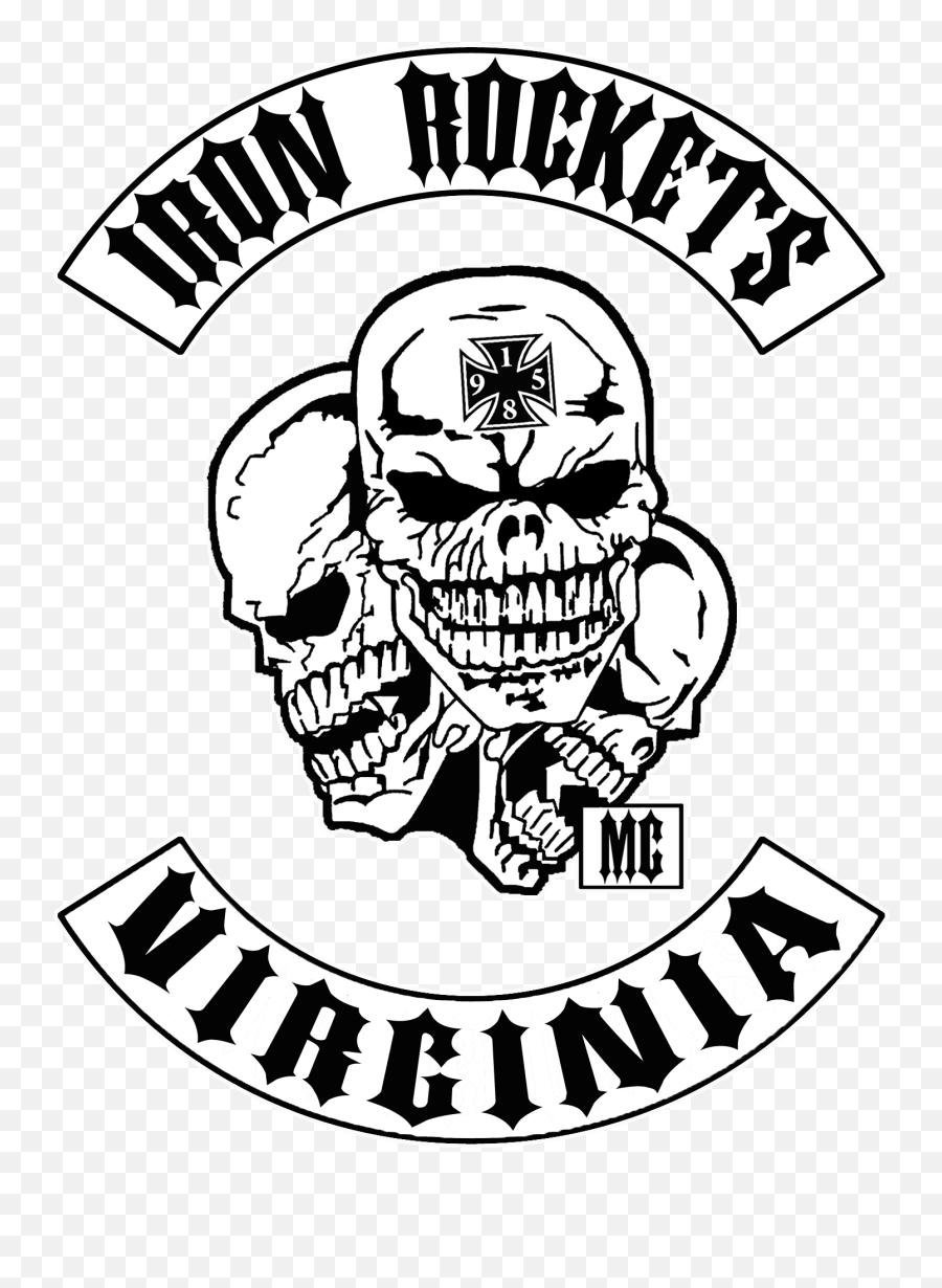 Iron Rockets Mc Logo Png Image - Virginia Motorcycle Club Iron,Mc Logo
