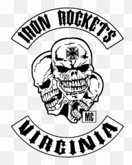 Iron Rockets Mc Logo Png Image - Virginia Motorcycle Club Iron,Mc Logo