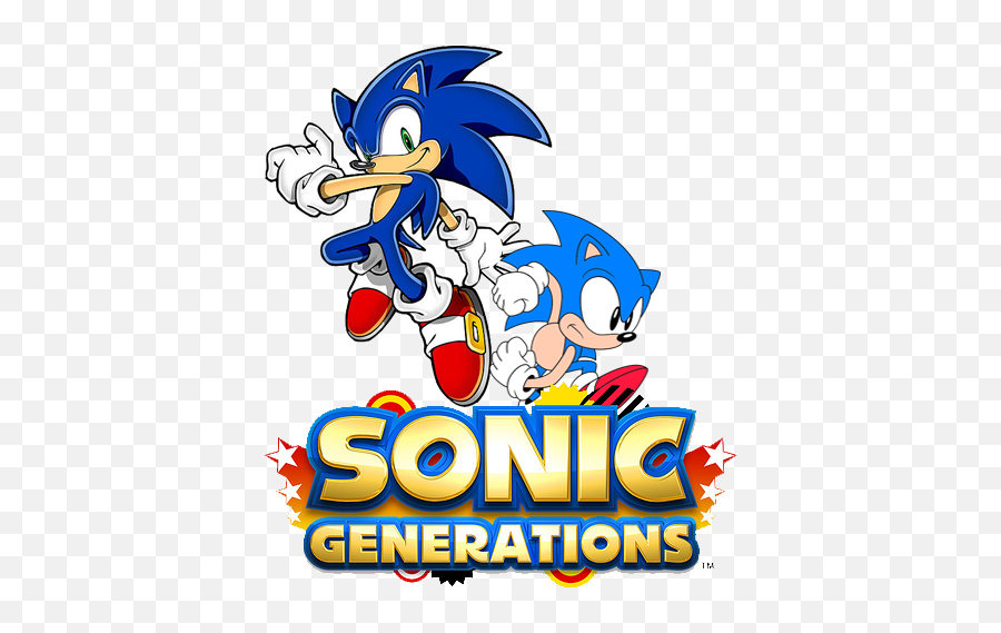 Sonic Generations Logo Fun 2 By Ryanthegamemaster - Fur Sega Sonic X Box Png,Sonic Hedgehog Logo