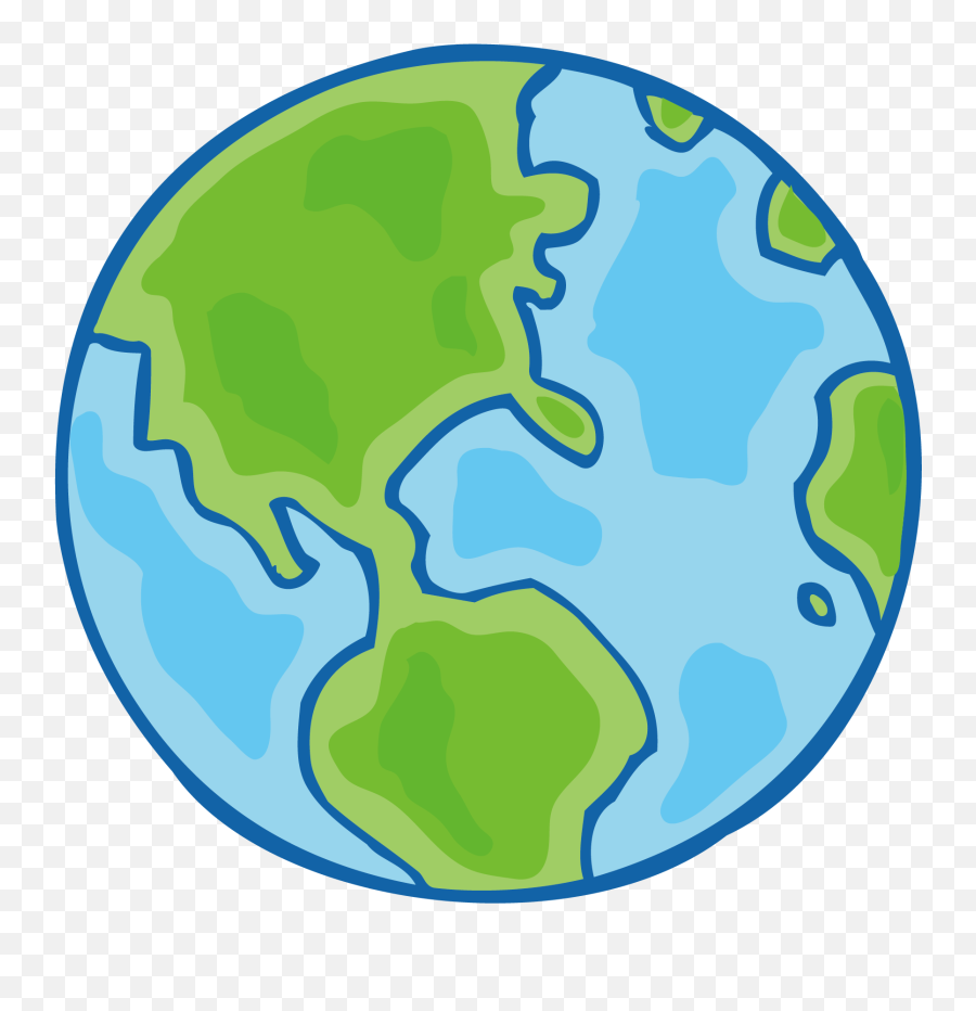 Earth Drawing Cartoon Free Hd Image - Transparent Earth Cartoon Png,World Clipart Png