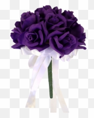 Purple Roses Bouquets - Png