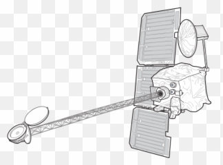 Nasa Mars Orbiter Vector Image Free Svg - Orbiter Drawing png