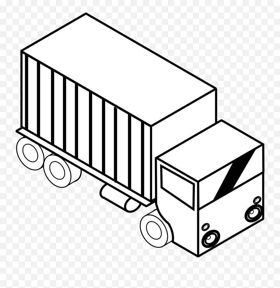 Boy Stuff Png Black And White Free - Black And White Clipart Of Truck,Stuff Png