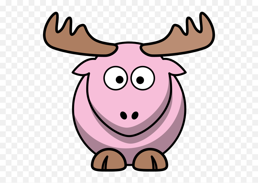 Download Cartoon Moose Png - Goat Clipart,Moose Png
