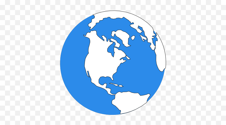 Blue Earth Icon Svg Clip Arts Download - Download Clip Art Globe Clip Art Png,Globe Clipart Png