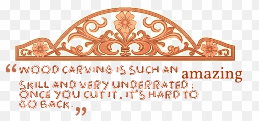 Download Amazing Quotes Transparent Background Png - Wood Carving Designs