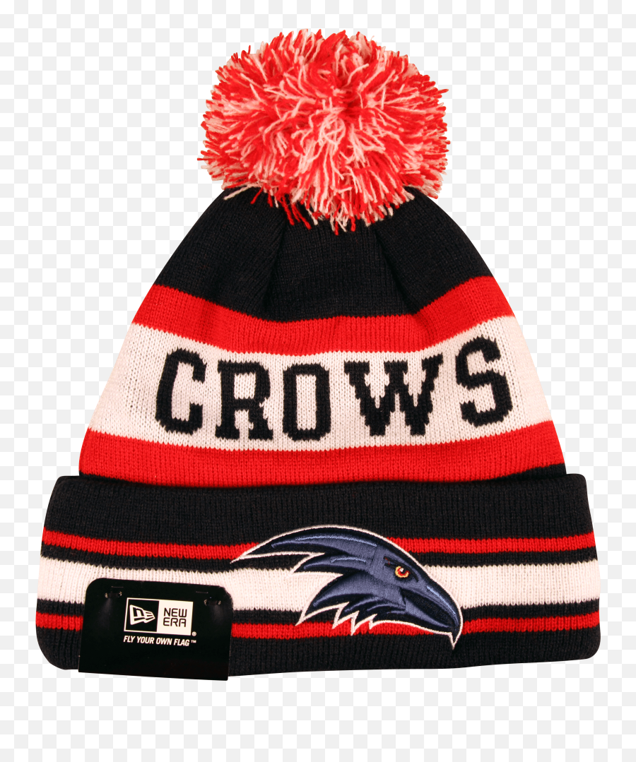 Adelaide Crows Jake Beanie - Red Sox Knitted Hat Png,Beanie Transparent