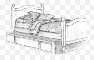 Illustration U2014 Zach Hoskin Art Design - Bed Frame Png,Bed Png