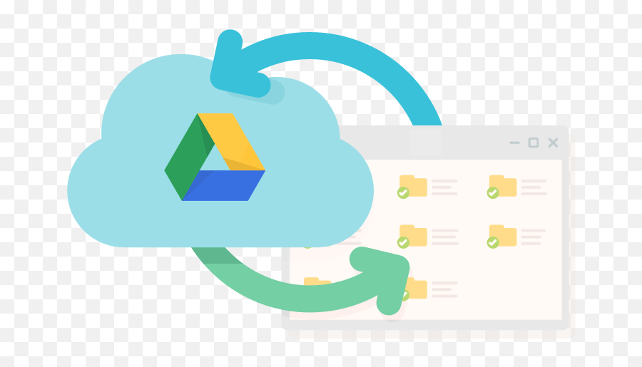 Sync Multiple Google Drive Accounts - Technology Applications Png,Google Drive Logo Png