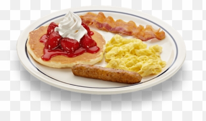 Download 4 Ihop - Ihop Kids Menu Full Size Png Image Pancakes With Eggs Sausage And Bacon,Ihop Logo Png
