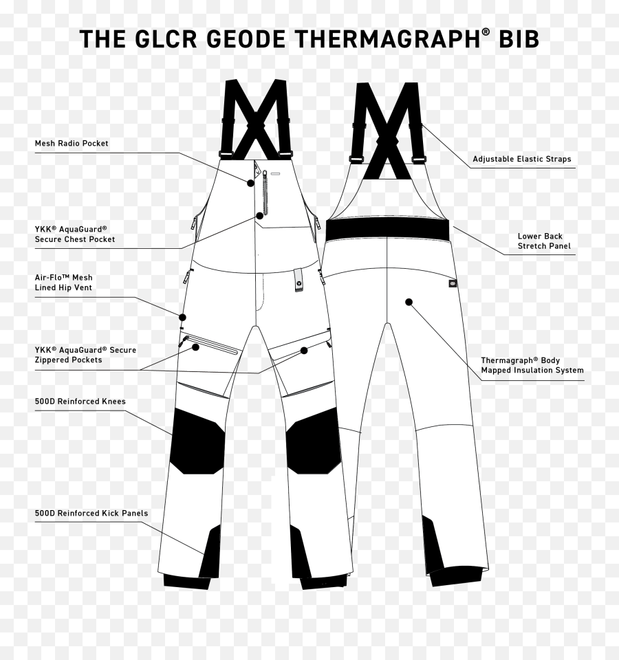 686 Womenu0027s Glcr Geode Thermagraph Bib 686com - Full Length Png,Geode Png