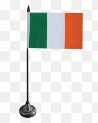 Ireland Table Flag - 395 X 59 Inch Mini Drapeau Irlande Png,Ireland Flag Png
