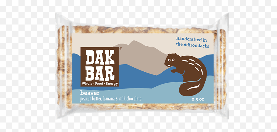 Beaver - Dak Bar Gourmet Handcrafted Energy Bars In The Adirondacks Cat Supply Png,Beaver Transparent