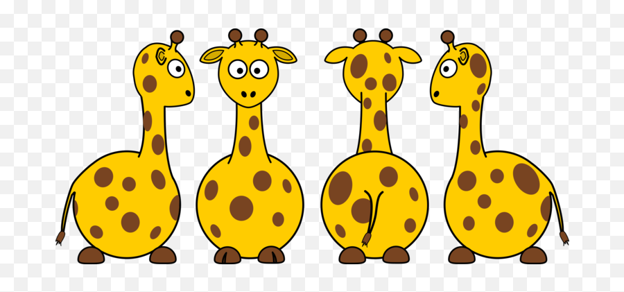 Download Svg Vector Clipart Png 4 Giraffes Clipart Giraffe Transparent Free Transparent Png Images Pngaaa Com