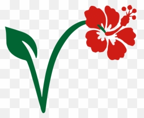 My Vegan Logo Pngtransbackgd - Floral