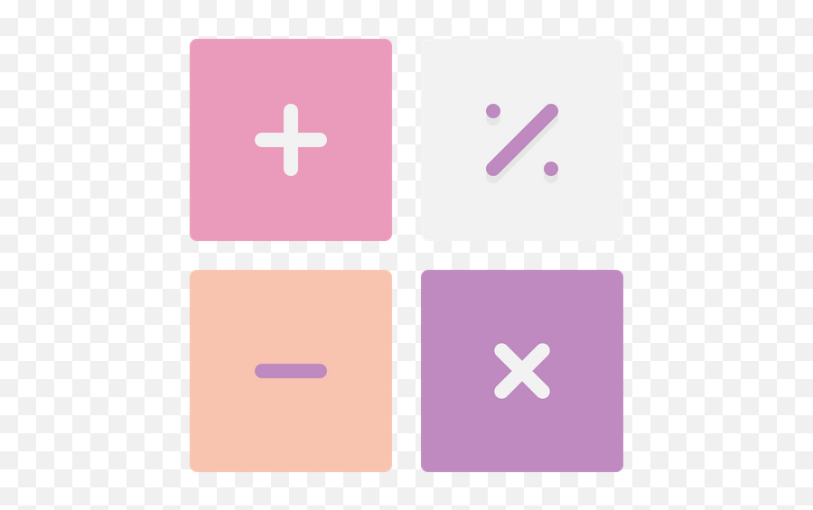Calculator Icon Of Flat Style - Available In Svg Png Eps Purple Pink Calculator Icon,Calculator Icon Png