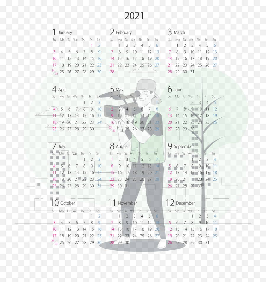 Camera Photographer Calendar 2021 Png Play - Calendario 2021 Png Transparencia,Photographer Png