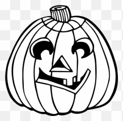 Lantern Clipart Black And White - Halloween Black And White Clipart png