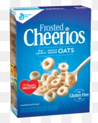 Cheerios General Mills Frosted Cereal - Frosted Cheerios Png,Cheerios Png