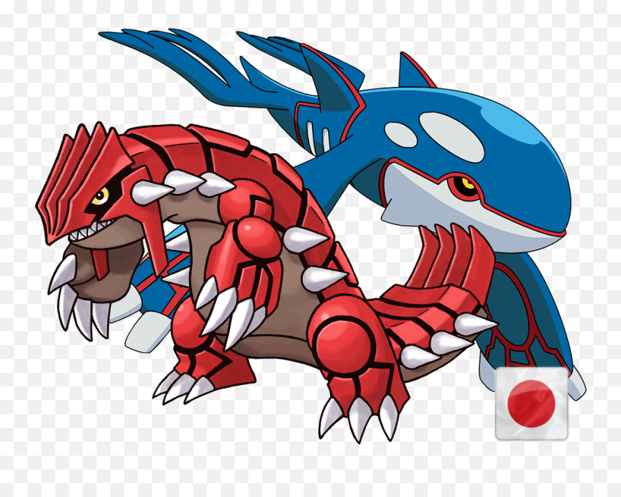 Groudon And Kyogre 10years - Pokemon Kyogre Png,Groudon Transparent