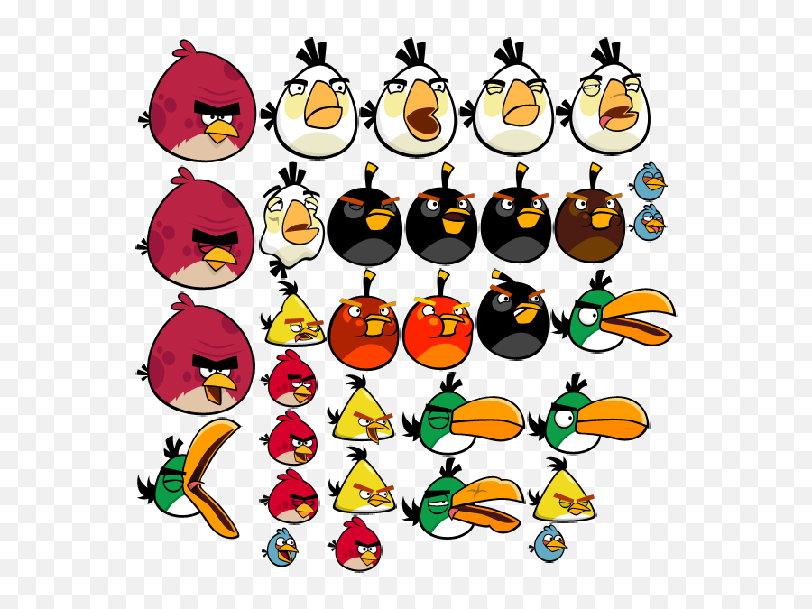 Angry Birds Windows - The Cutting Room Floor Angry Birds Sprite Png,Angry Bird Png