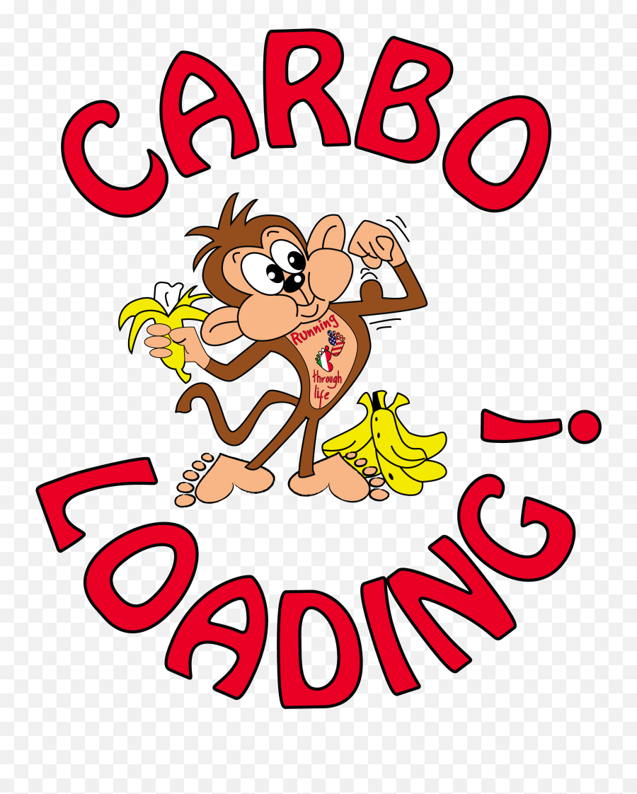 I Love Carbs - Carbohydrate Loading Clipart Full Size Carboloading Cartoon Png,Carbohydrates Icon