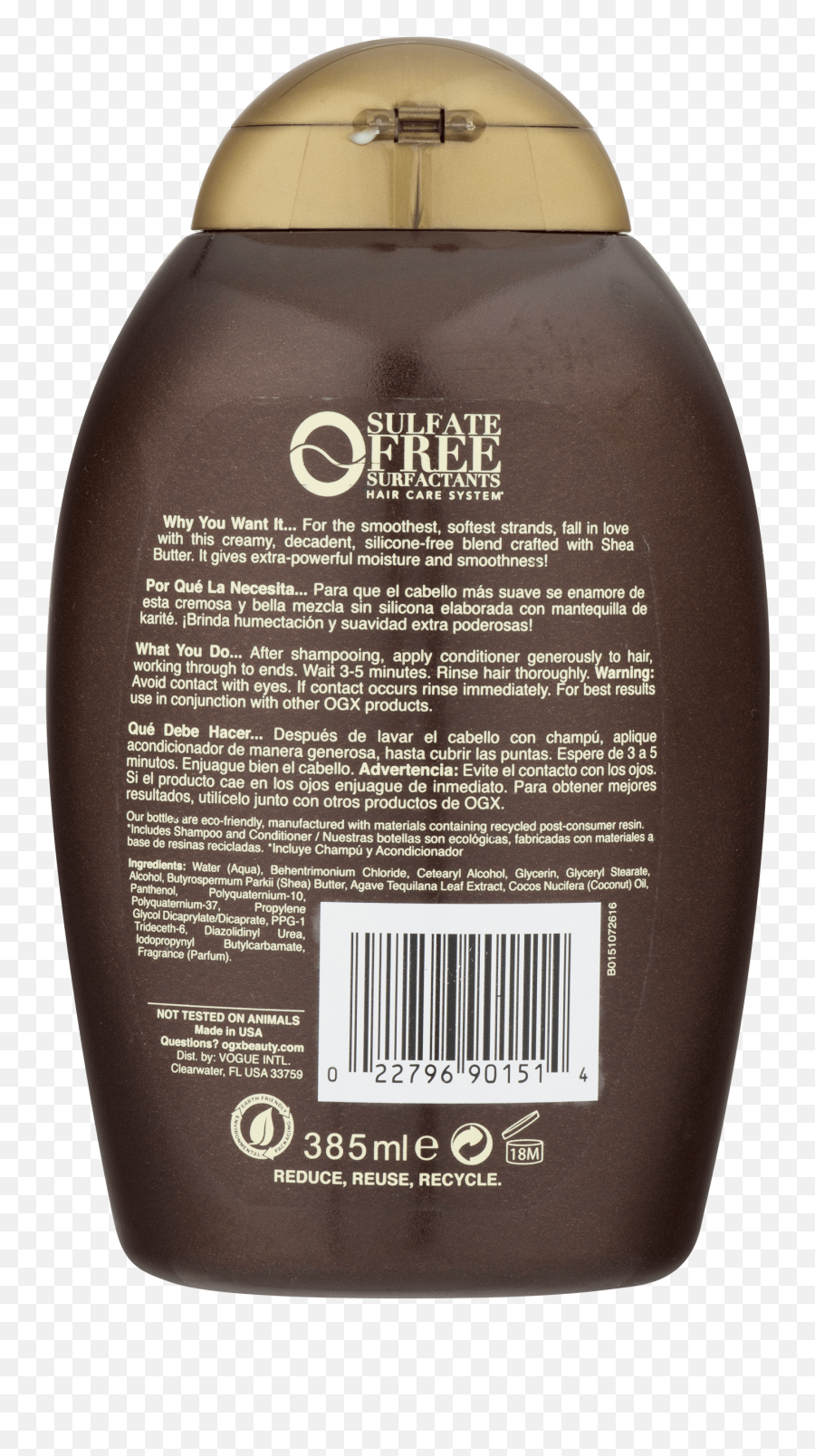 Ogx Shea Soft Smooth Conditioner 13 - Shea Soft Acondicionador Ingredientes Png,Productos Icon Para El Cabello