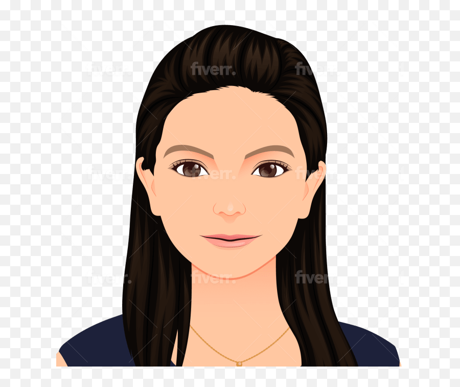 Draw Cute Cartoon Avatar And Funny Emojis From Your Photo - For Women Png,Funny Avatar Icon