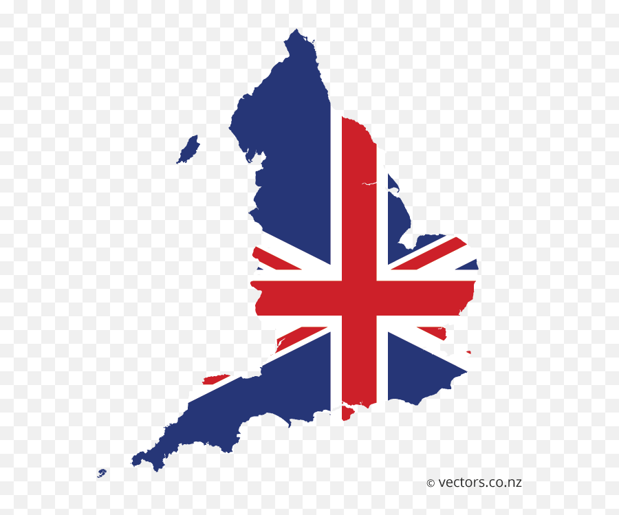 Uk Flag Vector Map Of England - Suicide Rates Uk Map Png,Uk Flag Png
