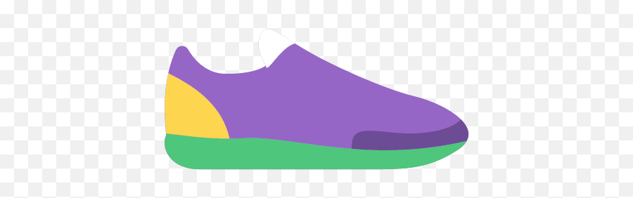 Purple - Round Toe Png,Shoe Icon Vector