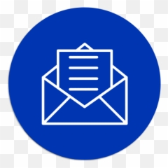 1776es Contact Us - Open Envelope Black And White png
